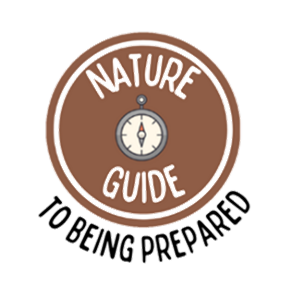 Nature Guide Badge to Being Prepared Clipart image compass